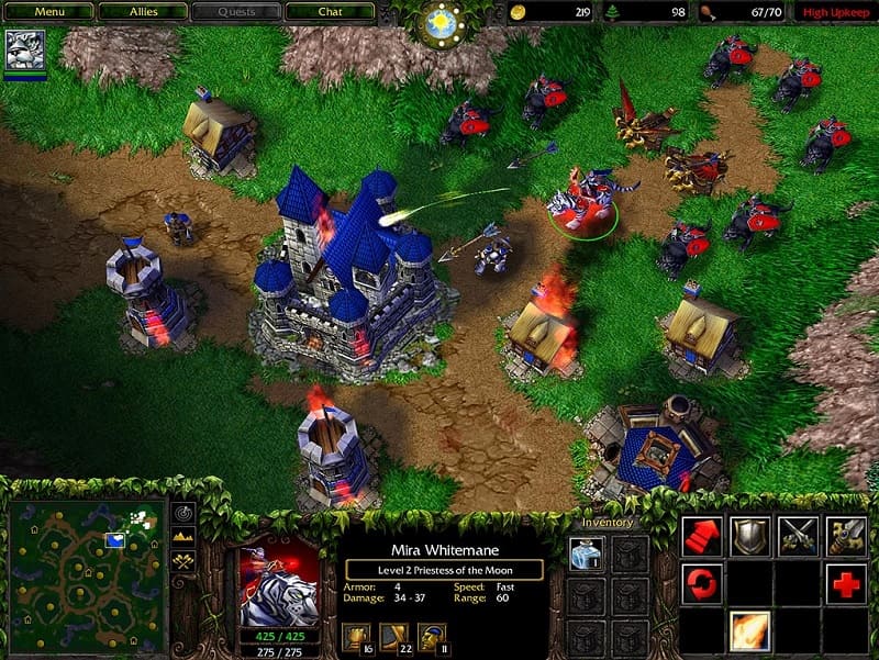 Game Warcraft III Frozen Throne