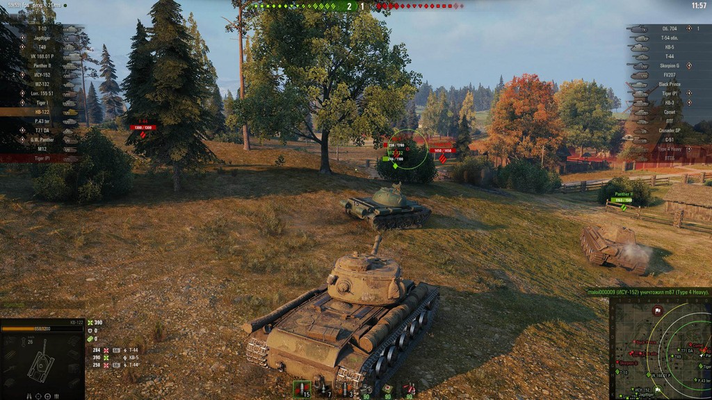 Game World of Tanks